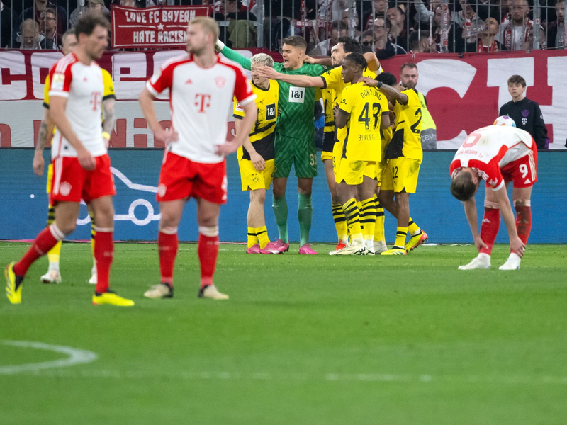 Bayerns Sportvorstand Max Eberl nimmt nach der Heimniederlage gegen Borussia Dortmund die eigenen Profis in die Pflicht. - Foto: Sven Hoppe/dpa
