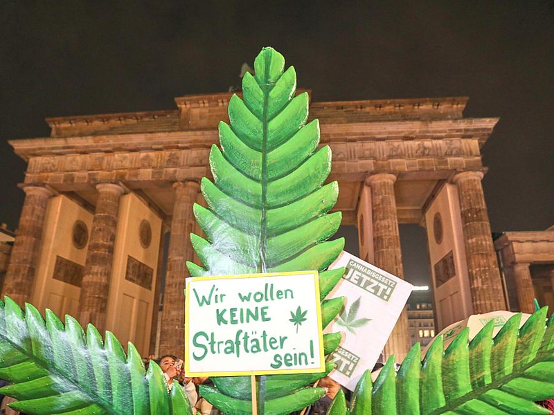 Smoke-in vor dem Brandenburger Tor (Archiv) - Foto: über dts Nachrichtenagentur