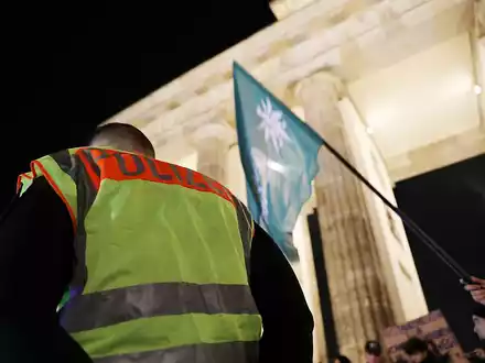 Smoke-in vor dem Brandenburger Tor (Archiv) - Foto: über dts Nachrichtenagentur