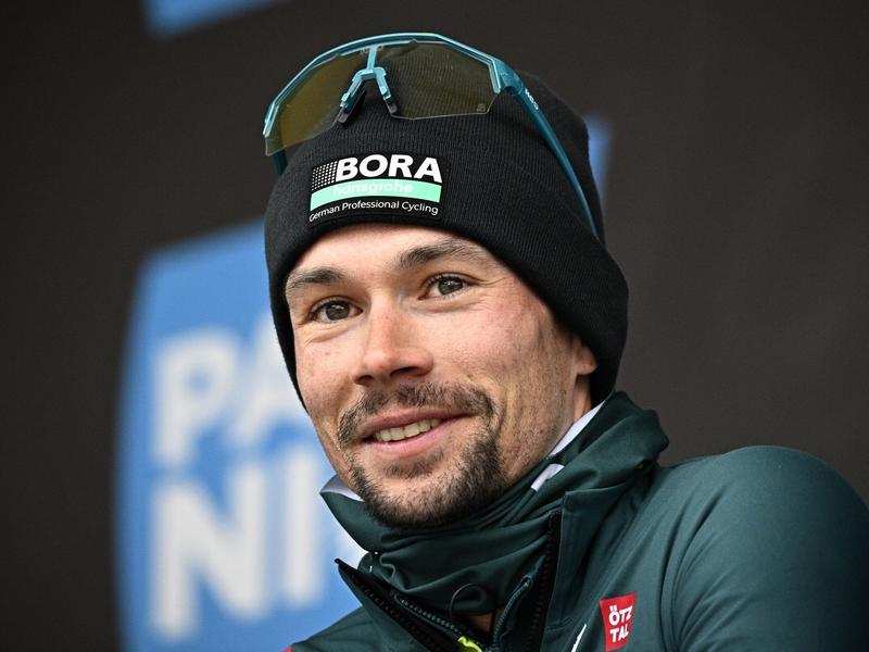 Führt die Baskenland-Rundfahrt mit sieben Sekunden Vorsprung auf Remco Evenepoel an: Primoz Roglic. - Foto: Jasper Jacobs/Belga/dpa/Archivbild