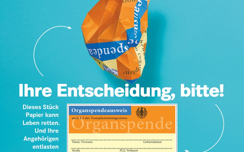 Organspende: Wie der Tod Leben retten kann / Immer noch gibt es zu wenig Organspenden in Deutschland. In Ländern wie Portugal oder Spanien gelten Organspender als Lebensretter - Foto: presseportal.de