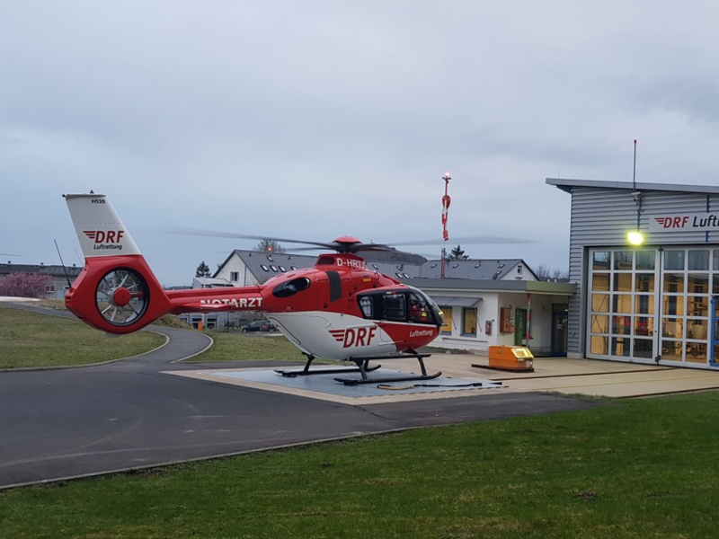 Flottenmodernisierung bei der DRF Luftrettung / Rettungshubschrauber Christoph 60 mit H135 im Einsatz - Foto: presseportal.de