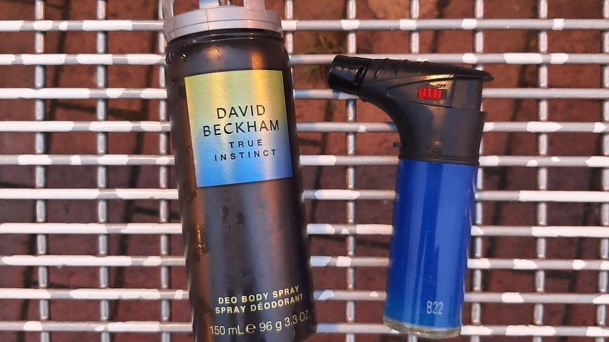 BPOL-H: Bahnhof Göttingen; Mann (39) bedroht Gruppe mit selbstgebautem Mini-Flammenwerfer - Foto: presseportal.de