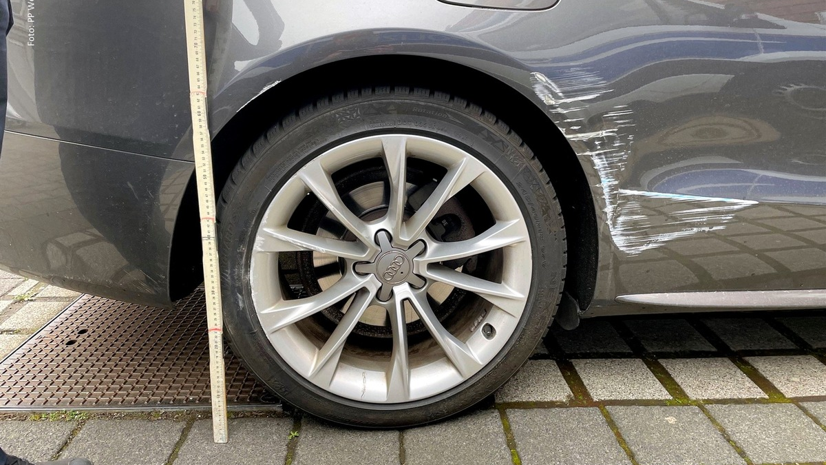 POL-PPWP: Unfallflucht im Parkhaus - Foto: presseportal.de