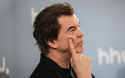 Campino vor seiner Gastvorlesung an der Universität Düsseldorf. - Foto: Oliver Berg/dpa