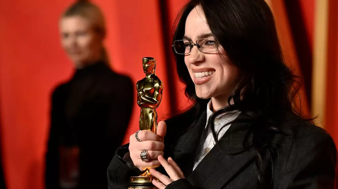 Billie Eilish hat für ihren Song «What Was I Made For?» zum Film «Barbie» einen Oscar gewonnen. - Bild: Evan Agostini/Invision/AP/dpa