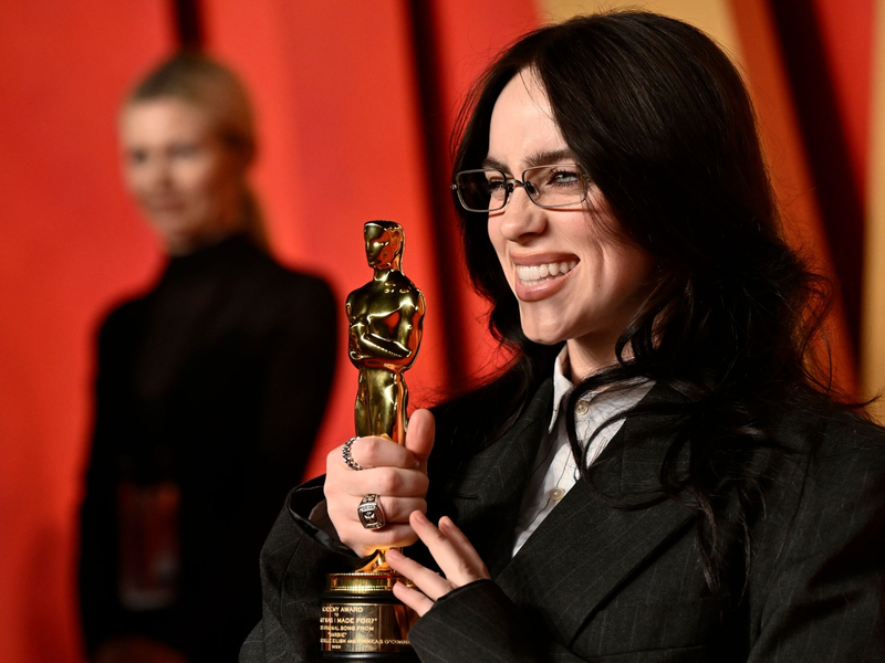 Billie Eilish hat für ihren Song «What Was I Made For?» zum Film «Barbie» einen Oscar gewonnen. - Foto: Evan Agostini/Invision/AP/dpa