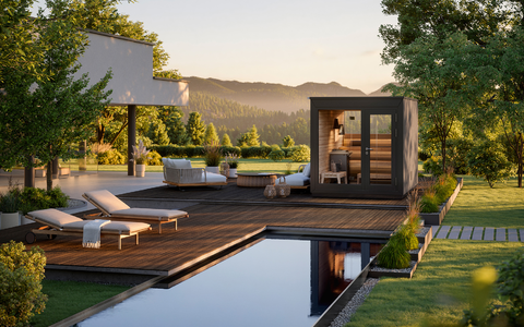 Außensauna TARAS - Foto: KLAFS GmbH über pressetext.de