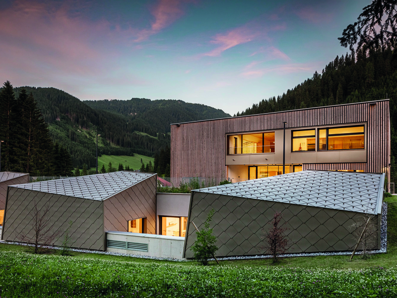 Bildungszentrum in Gerlos - Foto: PREFA | Croce & Wir über pressetext.de