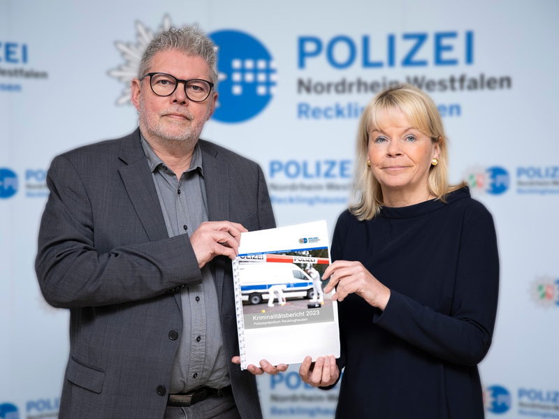 POL-RE: Kreis Recklinghausen/Bottrop: Polizeipräsidium Recklinghausen veröffentlicht Kriminalitätsbericht 2023 - Foto: presseportal.de