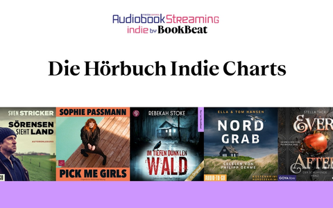 Hörbuch-Bestseller: die Indies kommen! - Foto: presseportal.de