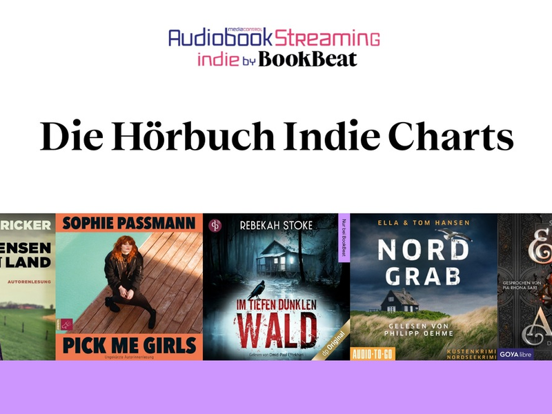 Hörbuch-Bestseller: die Indies kommen! - Foto: presseportal.de