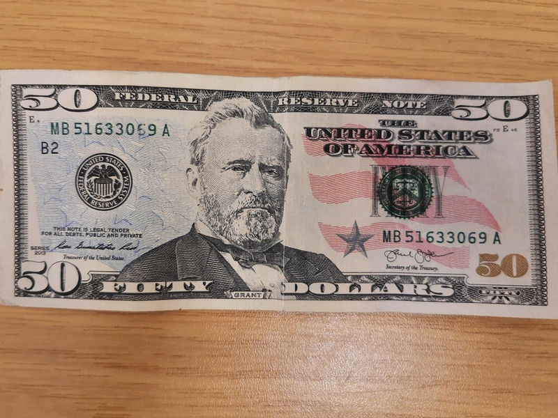 BPOLI EF: Falscher Fuffziger im Hauptbahnhof entdeckt - Foto: presseportal.de