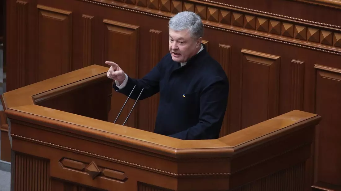 Verlor 2019 nach fünf Jahren im Amt die Wahlen gegen Wolodymyr Selenskyj: Petro Poroschenko. - Bild: Ukrinform/dpa