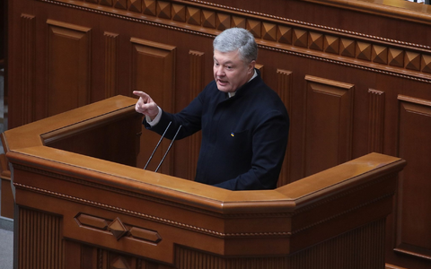 Verlor 2019 nach fünf Jahren im Amt die Wahlen gegen Wolodymyr Selenskyj: Petro Poroschenko. - Foto: Ukrinform/dpa