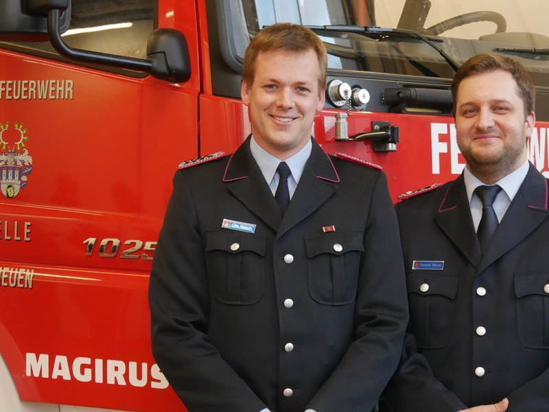 FW Celle: Führungswechsel in Scheuen - Gunnar Wendt ist neuer Ortsbrandmeister - Foto: presseportal.de