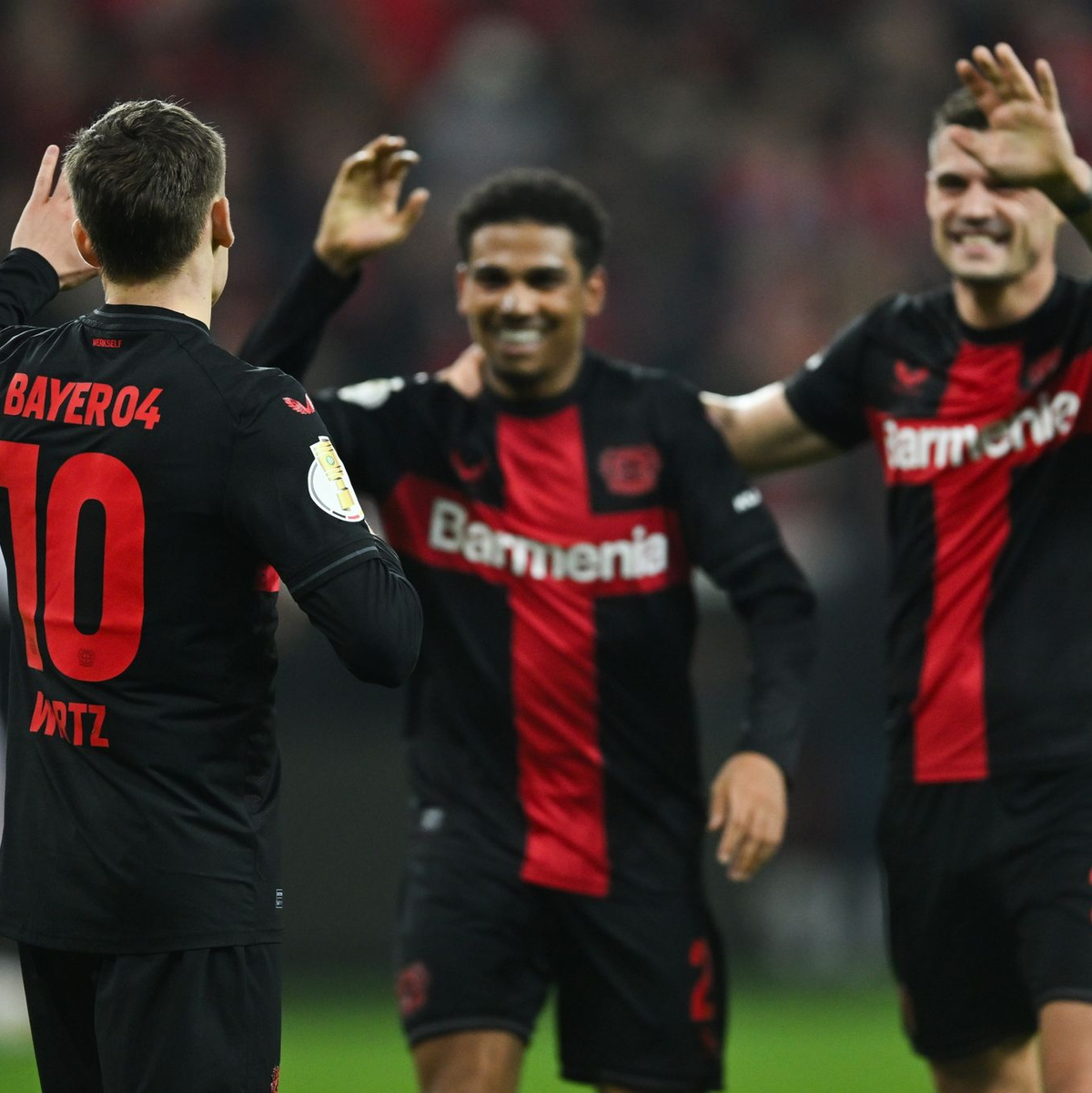 Leverkusen gewann das Halbfinale gegen die Fortuna souverän mit 4:0. - Foto: Marius Becker/dpa