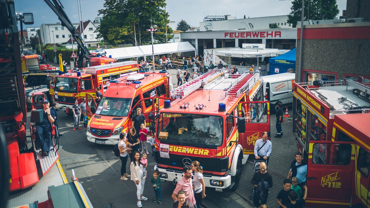 Feuerwehr MTK: Terminankündigung: Vielfältige Veranstaltungen bei den Hattersheimer Feuerwehren - Foto: presseportal.de
