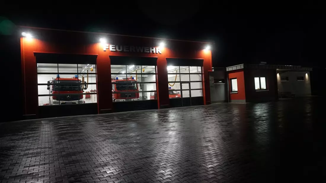 FW Beverungen: Einweihung des neuen Gerätehauses in Amelunxen - Bild: presseportal.de