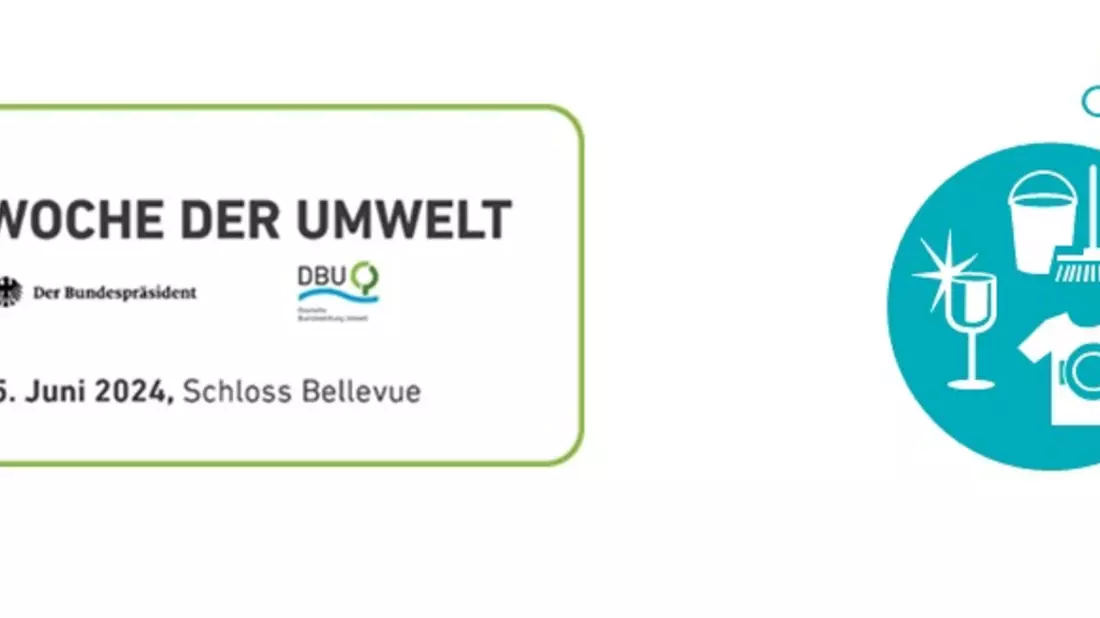 FORUM WASCHEN bei der Woche der Umwelt in Berlin / Bundespräsident und DBU laden zur Innovationsschau ein - Bild: presseportal.de