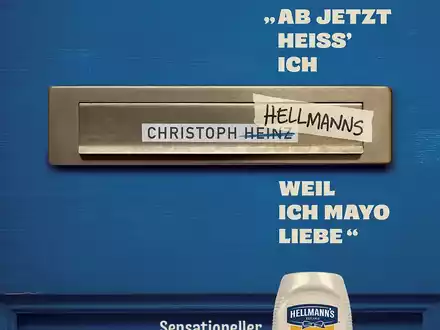 Hellmann's lädt Mayo-liebende Heinze ein, ihren Namen in Hellmanns zu ändern - Foto: presseportal.de