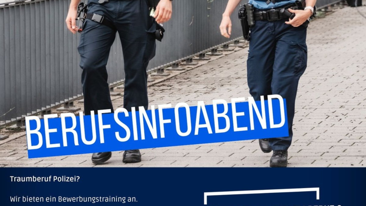 POL-PPRP: Traumberuf Polizei? - Informationsabend der Polizeiinspektion Ludwigshafen 1 - Foto: presseportal.de