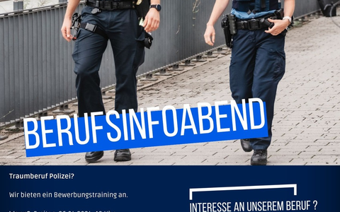 POL-PPRP: Traumberuf Polizei? - Informationsabend der Polizeiinspektion Ludwigshafen 1 - Foto: presseportal.de POL-PPRP: Traumberuf Polizei? - Informationsabend der Polizeiinspektion Ludwigshafen 1 - Foto: presseportal.de