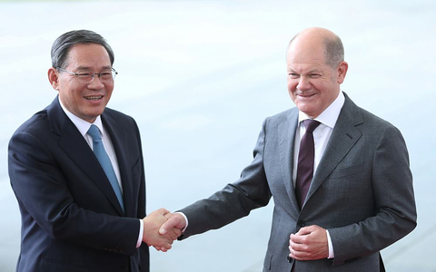 Li Qiang und Olaf Scholz am 19.06.2023 - Foto: über dts Nachrichtenagentur