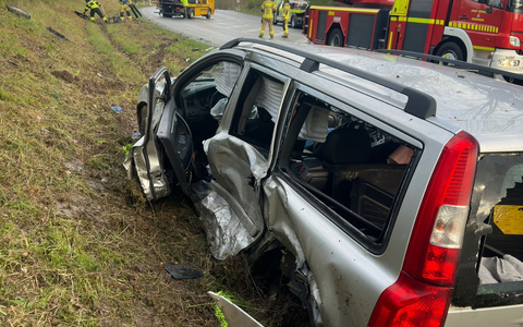 FW-DT: Verkehrsunfall auf der B239 Höhe Jerxer Straße. - Foto: presseportal.de