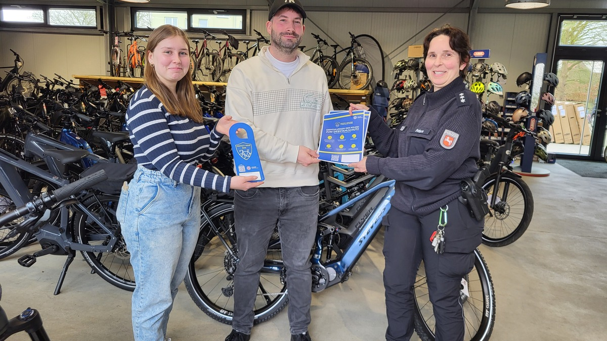 POL-DEL: Landeskriminalamt Niedersachsen: Protect your Bike - E-Bikes, E-Roller und Pedelecs vor Diebstahl sichern - Foto: presseportal.de