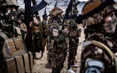 Syrische Rebellen rücken immer näher an die Hauptstadt Damaskus heran. - Foto: Anas Alkharboutli/dpa