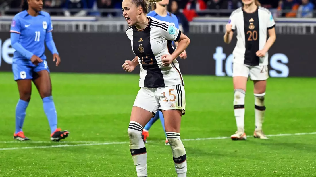 Will mit sportlichen Erfolgen überzeugen: Giulia Gwinn. - Bild: Sebastian Christoph Gollnow/dpa/Archiv