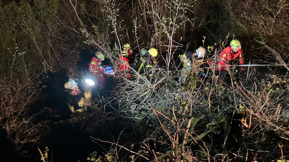 FW Stuttgart: Personenrettung durch die Höhenrettung - Foto: presseportal.de