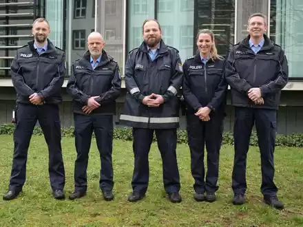 POL-GI: Landkreis Gießen: Neue Schutzfrau und neuen Schutzmann vor Ort ins Amt eingeführt - Foto: presseportal.de