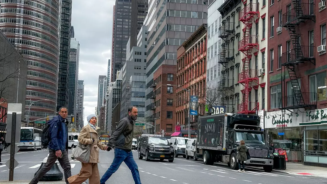 Die US-Millionenmetropole New York. - Bild: John Minchillo/AP/dpa