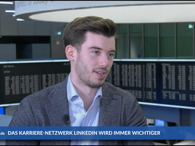 David Döbele (pumpkincareers): LinkedIn macht sehr viel Sinn in der Finanzindustrie - Foto: inside-wirtschaft.de