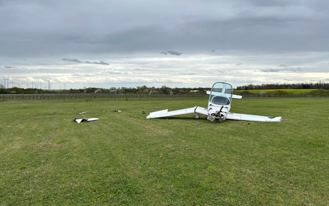 POL-PDLD: Landau - Absturz eines Ultra-Leicht-Flugzeugs - Foto: presseportal.de