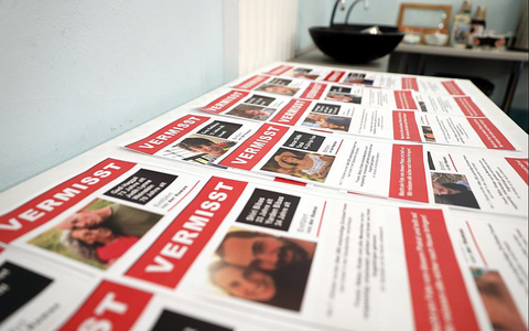 Vermisst-Flugblätter in jüdischer Gemeinde (Archiv) - Foto: über dts Nachrichtenagentur