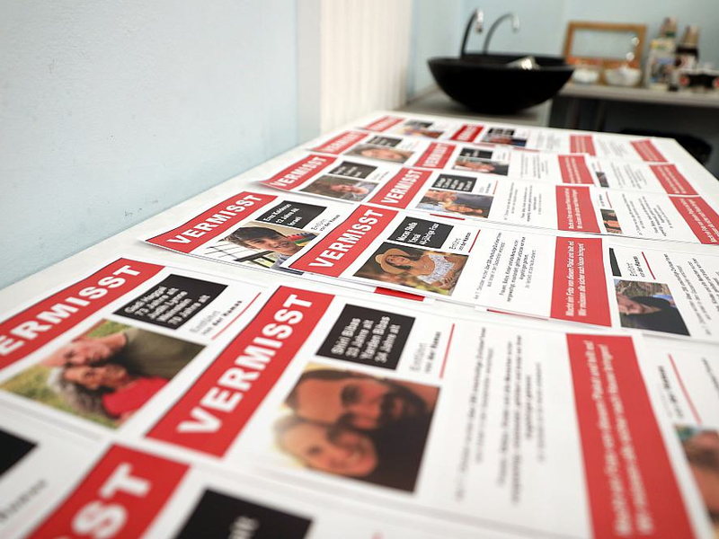 Vermisst-Flugblätter in jüdischer Gemeinde (Archiv) - Foto: über dts Nachrichtenagentur