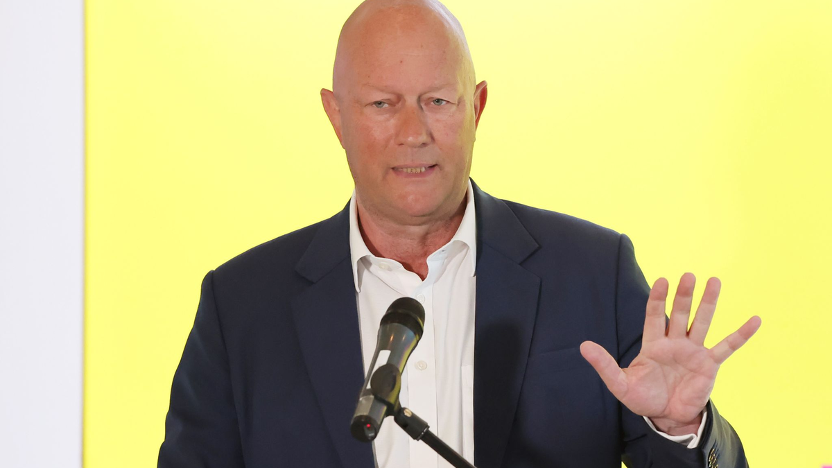 Thomas Kemmerich wurde als Spitzenkandidat für die Landtagsliste nominiert. - Foto: Bodo Schackow/dpa