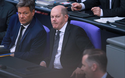 Robert Habeck, Olaf Scholz, Christian Dürr (Archiv) - Foto: über dts Nachrichtenagentur