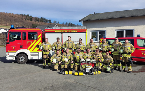 FF Olsberg: Atemschutzgeräteträger halten sich auf dem Laufenden - Foto: presseportal.de