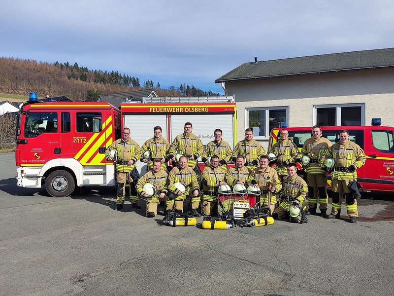 FF Olsberg: Atemschutzgeräteträger halten sich auf dem Laufenden - Foto: presseportal.de