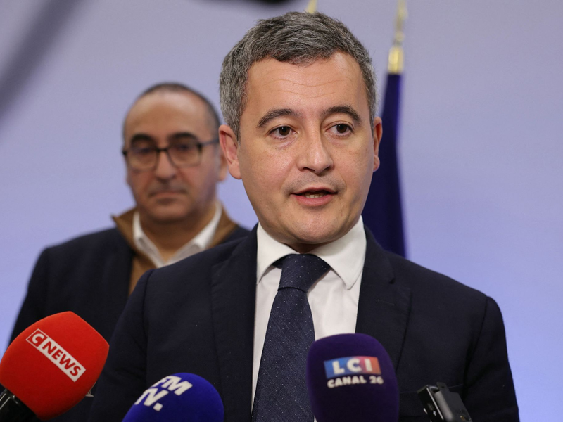 Will die rund 4000 Drogenverkaufspunkte im Land beseitigen: Frankreichs Innenminister Gerald Darmanin. - Foto: Thomas Samson/3p-afp/dpa