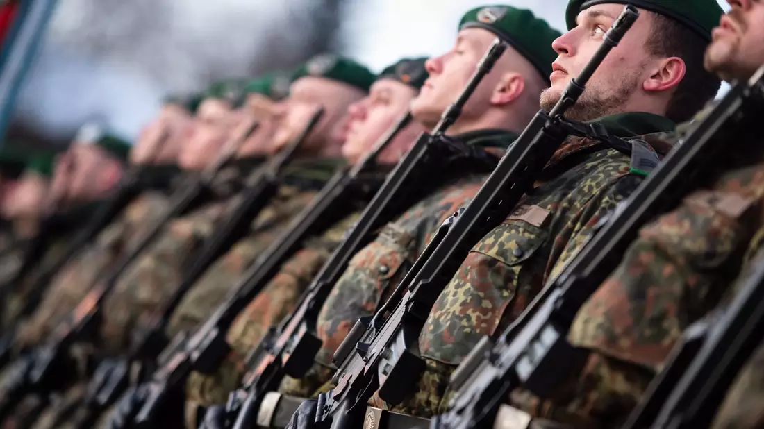 Deutschlands Truppenstationierung ist für die Litauer eine gewünschte Rückversicherung der Nato-Beistandsverpflichtung. - Bild: Matthias Balk/dpa