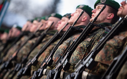 Deutschlands Truppenstationierung ist für die Litauer eine gewünschte Rückversicherung der Nato-Beistandsverpflichtung. - Foto: Matthias Balk/dpa