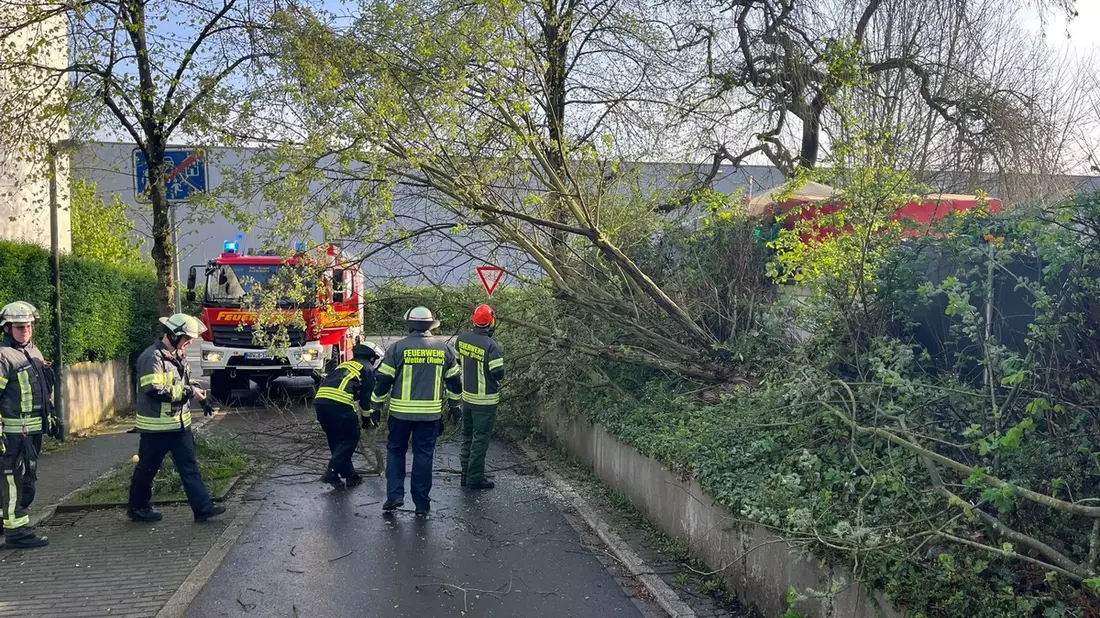 FW-EN: Wetter - neun Einsätze seit dem Wochenende - Bild: presseportal.de