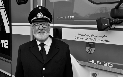 FW-KLE: Freiwillige Feuerwehr Bedburg-Hau trauert um Hans-Gerd Janssen - Foto: presseportal.de