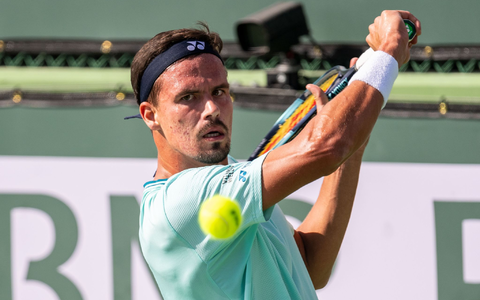 Daniel Altmaier musste sich in Monte Carlo dem Argentinier Francisco Cerundolo geschlagen geben. - Foto: Maximilian Haupt/dpa