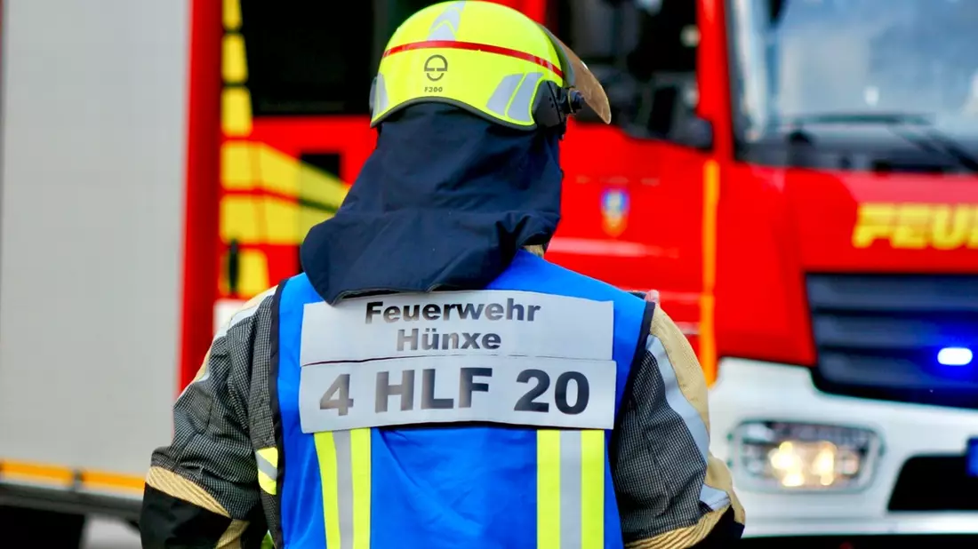 FW Hünxe: Ausgelöste Brandmeldeanlage - Bild: presseportal.de